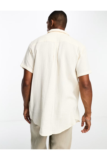 Pacsun PACSUN short-sleeved shirt, cream