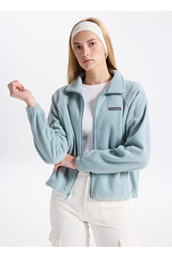 Columbia 2136221461AL8182 Mavi Normal Düz Kadın Polar Sweatshırt