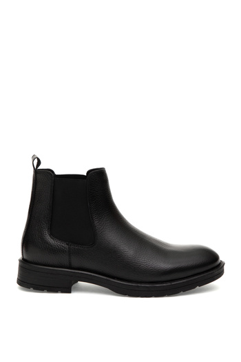 Pierre Cardin Siyah %100 Deri Kauçuk Taban Chelsea Bot 50318852-VR046