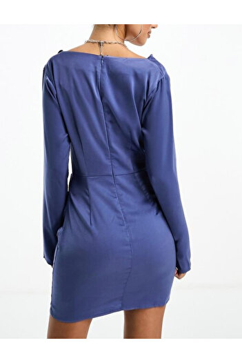Parallel Lines Rochie midi Parallel Lines, albastru