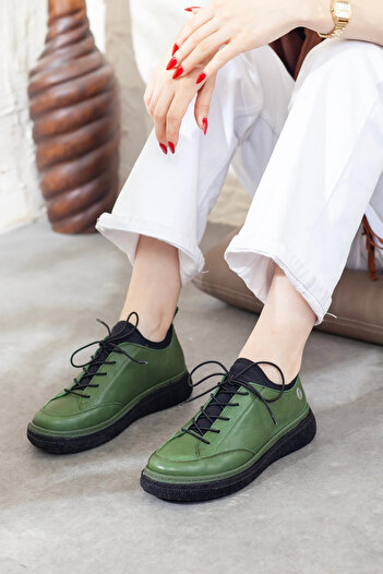 Adım Adım Mammamia Genuine Leather Extra Comfortable Casual Shoes