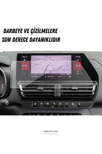 UniqAnatolia C5 Aircross 2025 Modified Case Navigation and Multimedia Compatible Nano Screen Protector