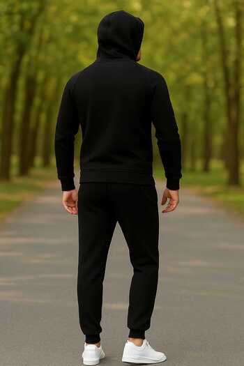 Fors Life Men's Comfortable Fit Compact Thick Tracksuit Set with Fleece Inside