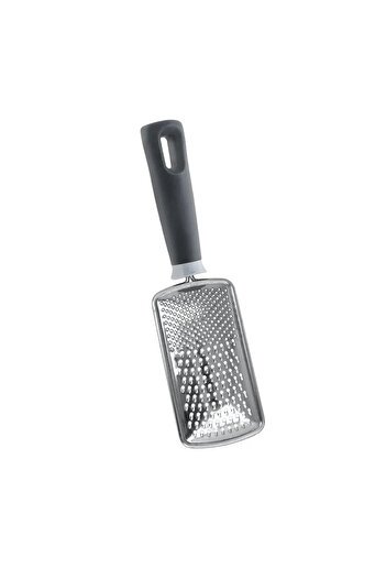 Metaltex Maximo Grater, 24 cm, stainless steel/PP/TPR, Black/Grey