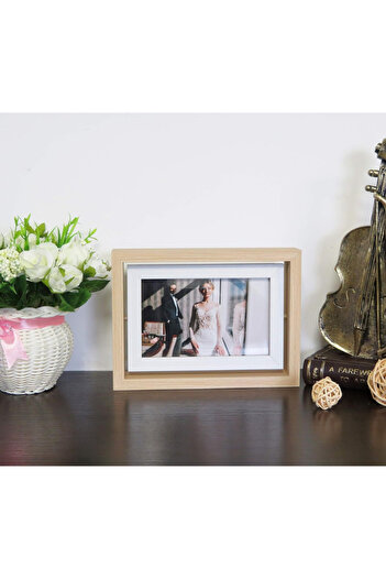 OEM Wooden Photo Frame, Dimensions 15.5 x 3.5 x 19 cm