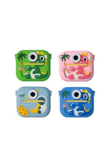BytePulse Kids Camera, Dinosaur Design, Lightweight and Durable, Perfect Gift