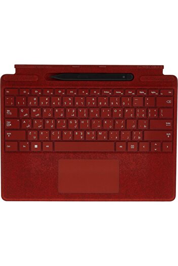 MICROSOFT Surface Pro Signature Keyboard With Slim Pen 2 Poppy Red