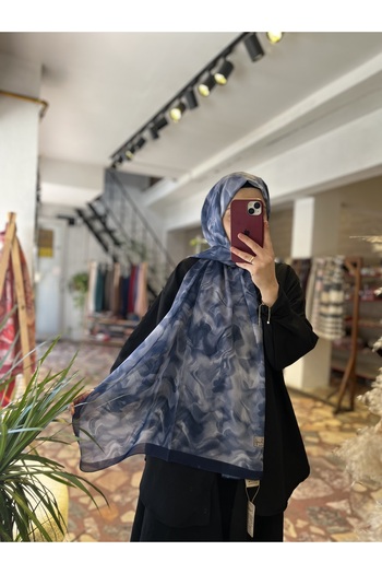 Neva French silk shawl