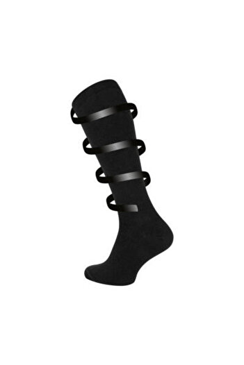 meristanbul Travel Socks, 43-46, 65% Cotton, Below the Knee, Black