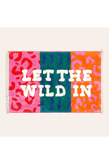 Zsa Zsa Zsu Punjab Tasseled Cotton 100% Cotton Bath Mat 60X90 cm Colorful