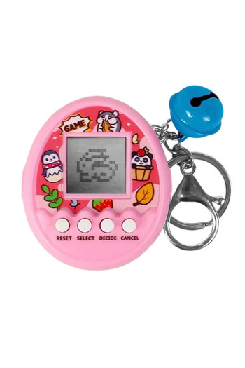 Tıfıl Toys High Quality Educational Virtual Doll Keychain Pink
