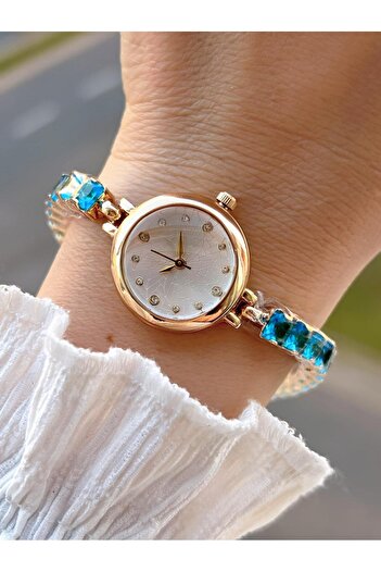 Coliseum Steel and Stone Cord Vintage Series Small Case Special Design Women Wristwatch Sp.8933.M2