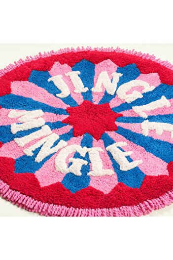 Zsa Zsa Zsu Punjab Cotton 100% Cotton Bath Mat 70 cm Colorful