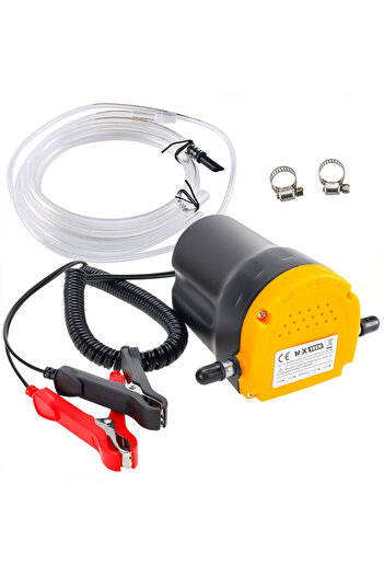 MaxTech Pompa electrica scos / transfer lichide Ulei motor si Combustibil auto, 12V, 80W
