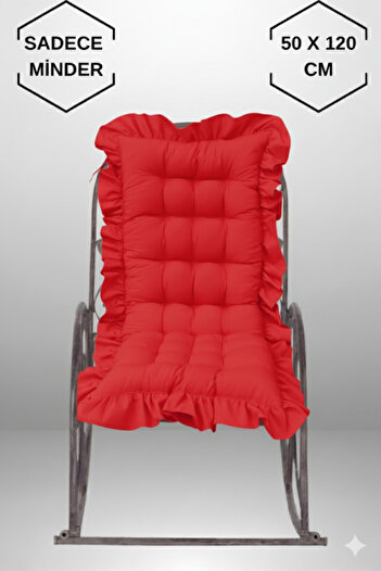 MoMMe Fringed, Swinging Chair Cushion, Bench Cushion 50X120 cm