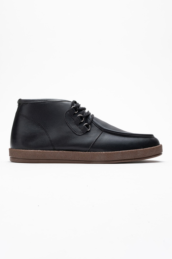 by selvi Lukka Shoes Amy Men's Faux Leather Lace-Up Golf Shoes Boots