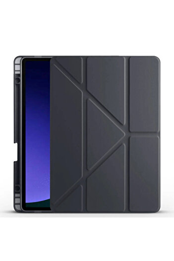 Redclick Galaxy Tab S10 Fe Case Tri Folding Pen Compartment Stand Case