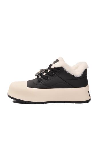 GAMELU Chizy Z Black Fur Women's Sneaker