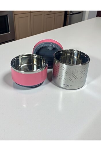 Penguen Steel Food Thermos Vacuum Insulated School Work Camping Travel Nutrition Lunch Box 2-Piece Lunch Box Leak-Proof 1.5Lt