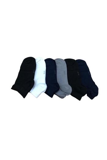 ROYAM 6-Piece Bolero Bamboo Men's Seamless Booties Socks Size 41-45 No