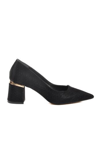AYAKMOD Black Lightweight Women's Heeled Shoes 619004 Z