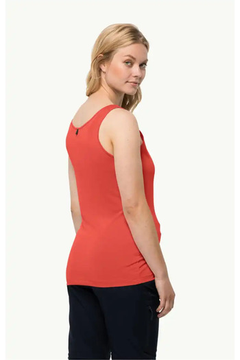 Jack Wolfskin Pack & Go Tank Women's Undershirt 1807283-2184 Tango Orange
