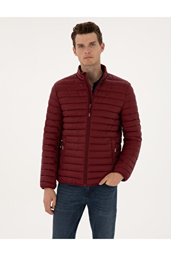 Pierre Cardin Bordo Kapitone Basic Mont 50313921-VR014