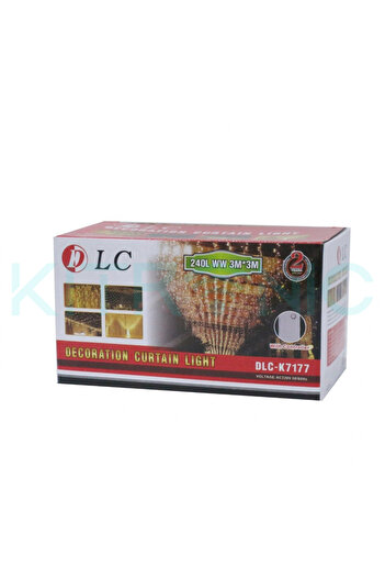 DLC glow curtain
