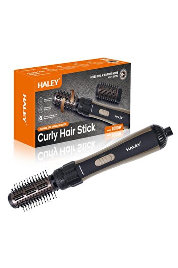 HALEY HALEY hot air rotary brush, 1000W, 2 speed settings, 2 rotation directions, black color