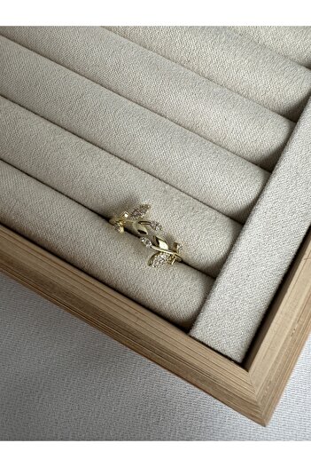 ringbox Gold Small Flower Ring