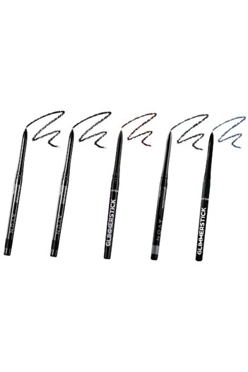 AVON Set 5 Creioane contur pentru ochi True Colour Glimmerstick, Avon, retractabile, Multicolor
