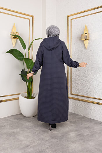 Moda MSK New Season Hooded Quilted Gray Cap