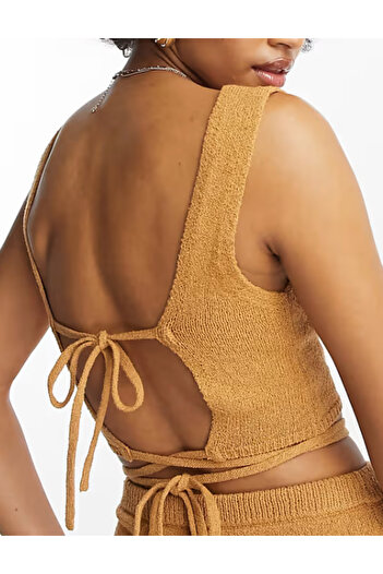 ASOS ASOS top, brown