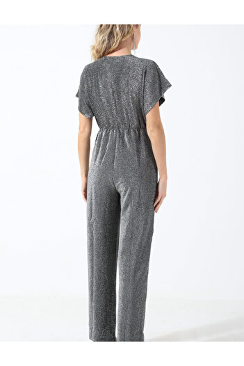 PIECES Pieces long jumpsuit, grey