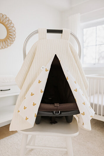 YUSRAMODA Winter Double-Sided Stroller Cover