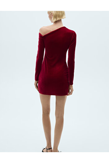 MANGO Mango mini dress, red