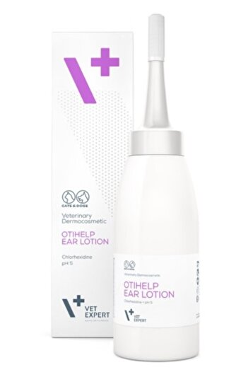 Other VET EXPERT OTIHELP EAR LOTION Ear care emulsion for dogs and cats 75ml