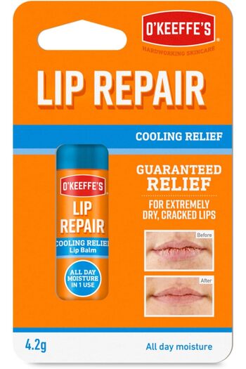Noname Cooling Relief Lip Repair Balm by O'Keeffe's for Dry and Cracked Lips