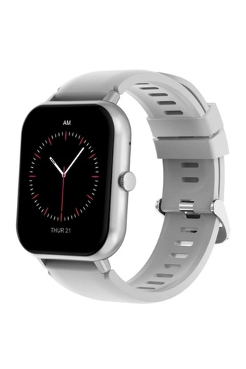 WTO WTO® Smartwatch, 1.83” HD Screen, 230 mAh Battery Capacity, Gray, Anti-static Silicone Strap
