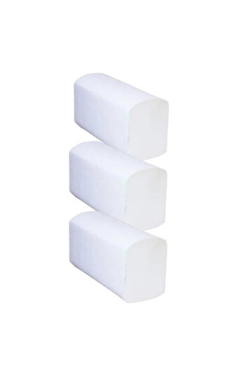 LYOBEST Set of 3 V-Fold Napkins, white, 2 ply, 21x23 cm, 150 pcs/pack