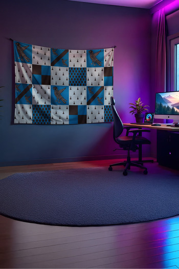 Charmbi Harry Potter Horizontal Wall Covering Film Themed Quality Fabric Room Decor Tapestry Wall Carpet
