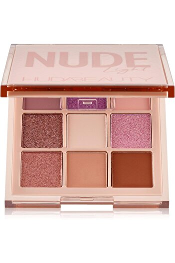 MQ Hud. a Beaut. y Light Nude Eyeshadow Palette - 10g, Matte, Violet