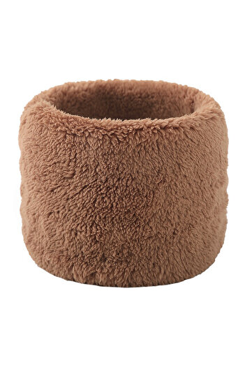 Leiste Stole Children's Plush Neck Collar Scarf Kaşkol Windproof Welsoft Neck Collar Shawl