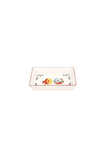 Porland Coralline 4-Piece Salad Plate 10X17Cm