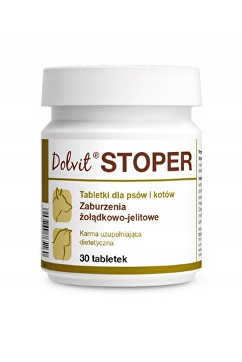 Other Dolvit Stoper gastrointestinal disorders tablets for dogs and cats 30 tabs