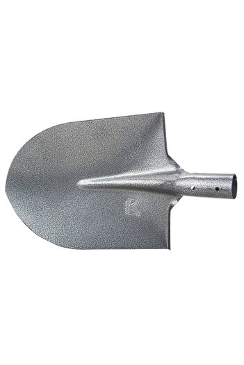 EvoTools Professional Carbon Grey Round Shovel - Shovel length 300 mm Shovel width 240 mm