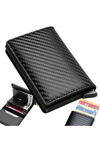 WTO Unisex wallet, WTO®, prevents fraudulent, accidental payments or data theft, eco-leather