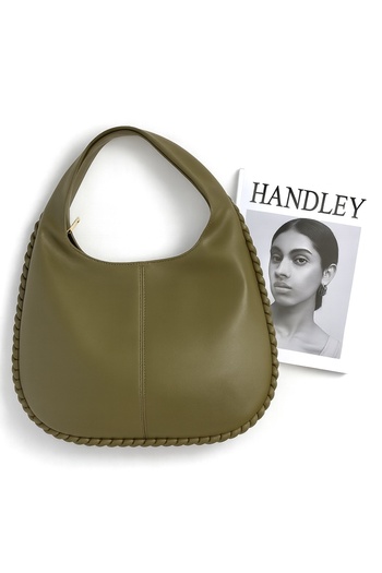 Handley Luxury Large Capacity Knot Detailed Shoulder Bag