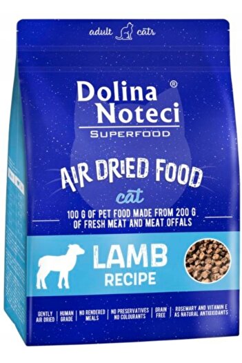 Other DOLINA NOTECI SUPERFOOD dried cat food LAMB dish 1kg