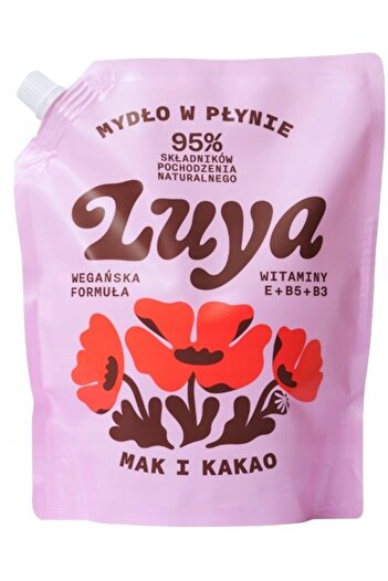 Other LUYA liquid hand soap Poppy and Cocoa REFILL 800 ml